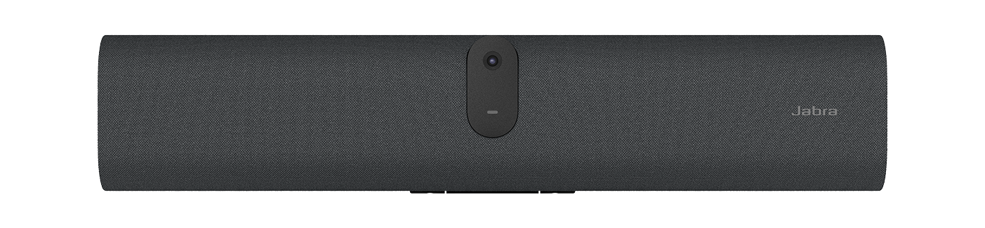 Front view of the compact Jabra PanaCast U30 USB video bar